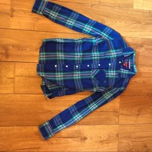 Blue flannel